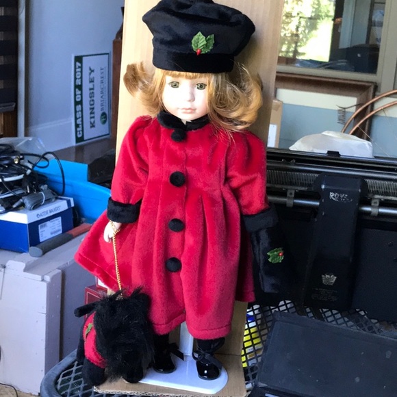 Avon Special Memories Doll with puppy - Picture 1 of 6